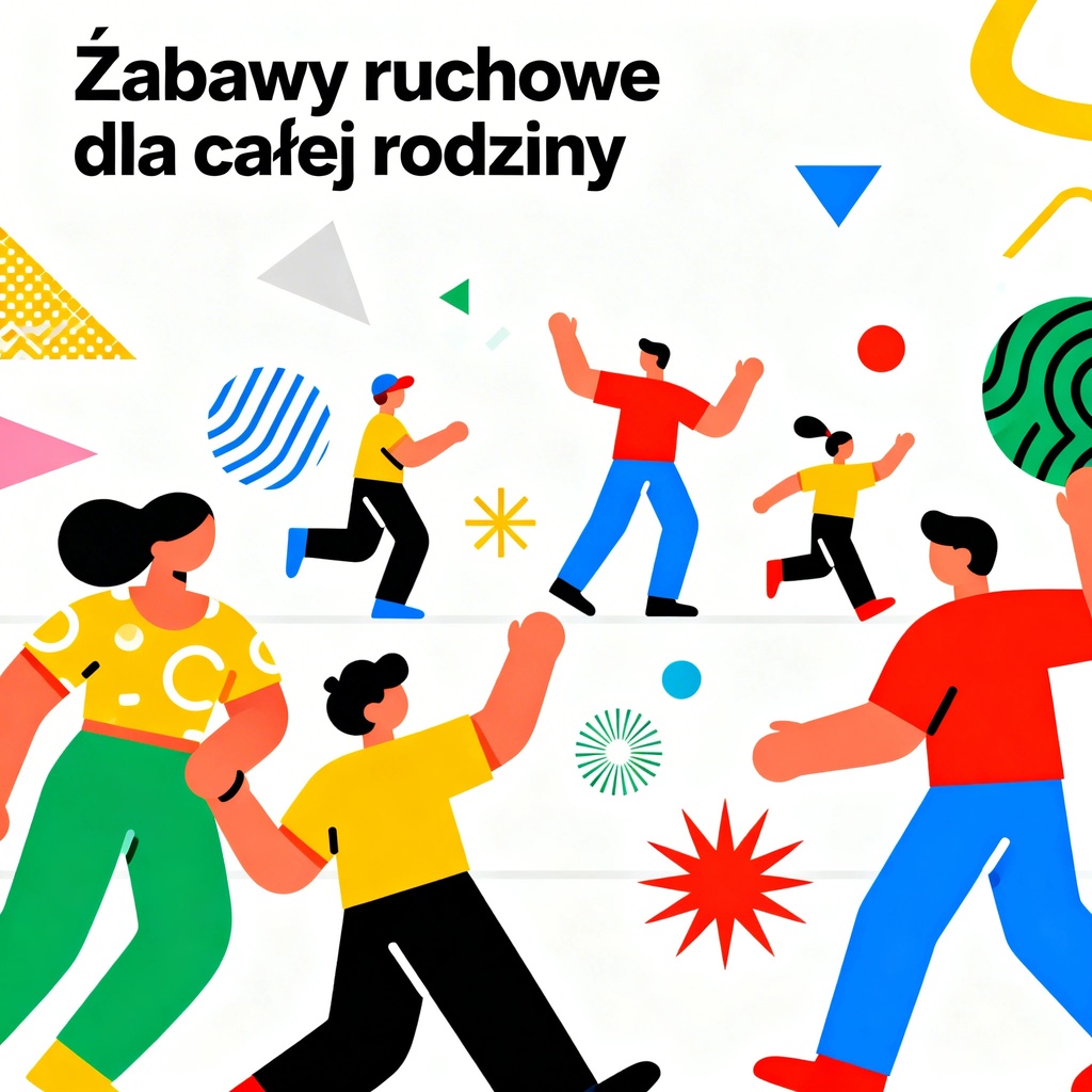 Zabawy ruchowe dla całej rodziny